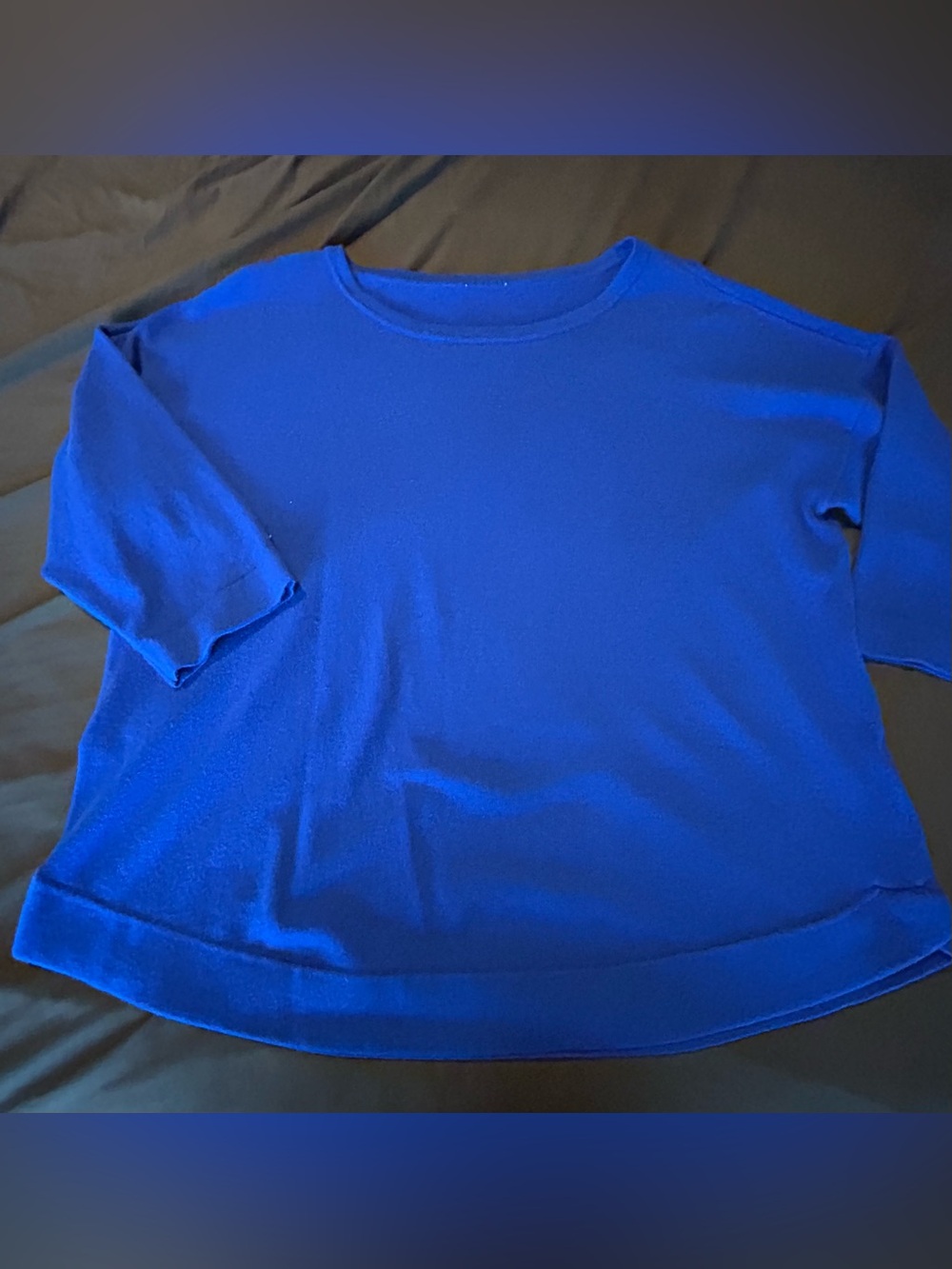 Chico's Electric Blue Knit Top